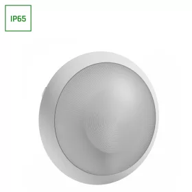 NYMPHEA OMNI WHITE E27 230V IP65 IK08 FI300X90MM WHITE ROUND