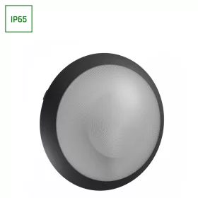   NYMPHEA OMNI BLACK SENSE E27 230V IP65 IK08 FI300X90MM BLACK ROUND SENSOR MODULE