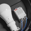 NYMPHEA OMNI BLACK SENSE E27 230V IP65 IK08 FI300X90MM BLACK ROUND SENSOR MODULE