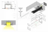 TOPMET LED-profil VARIO30-05 ACDE-9 2000 mm fehér