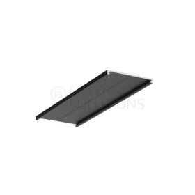 TOPMET alumínium takaró VARIO30-09 1000 mm eloxált fekete