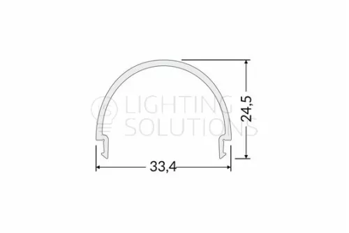 [OUTLET] TOPMET Fedlap D9 click 1000 mm opál 