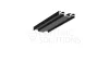 TOPMET LED-profil COMBO30-03 C4/Q9 1000 mm eloxált fekete