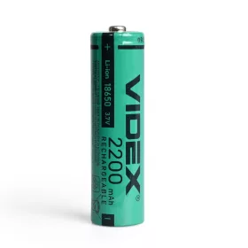   Lithium-ion battery VIDEX 18650 2200mAh without protection bulk/1pc