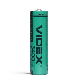   Lithium-ion battery VIDEX 18650 3400mAh without protection bulk/1pc