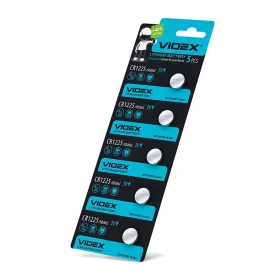Lithium battery VIDEX CR1225 5pcs BLISTER CARD
