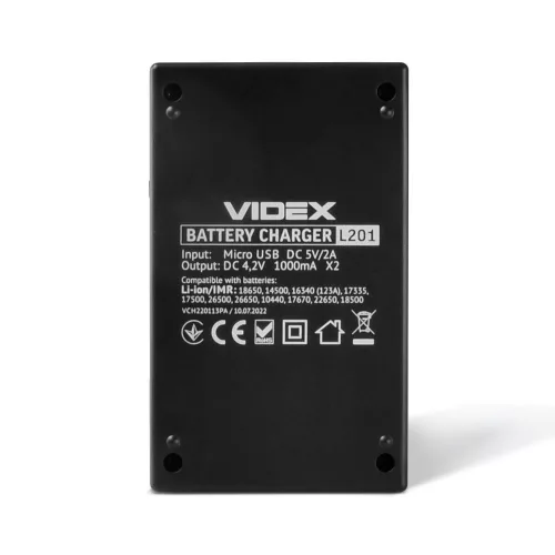 Universal Battery charger VIDEX VCH-L201