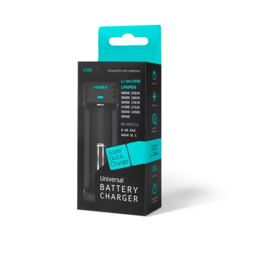 Universal Battery charger VIDEX VCH-U101