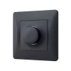 Dimmer 600W black graphite VIDEX BINERA