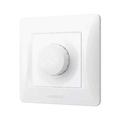 Dimmer 600W white VIDEX BINERA