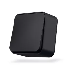   Surface-mounted switch 1 gang 1 way IP20 mate black VIDEX BINERA