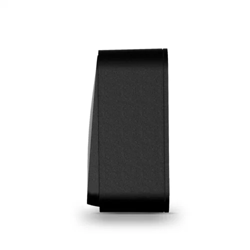 Surface-mounted switch 1 gang 1 way IP20 mate black VIDEX BINERA