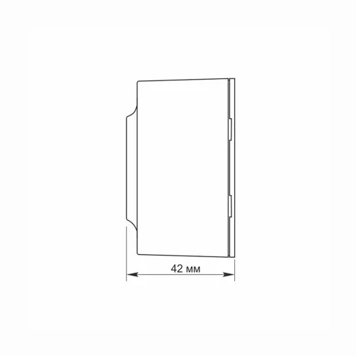 Surface-mounted single Schuko socket IP20 mate black VIDEX BINERA