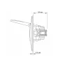 Single schuko socket with cover black graphite VIDEX BINERA