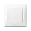 Switch 1 gang white VIDEX BINERA
