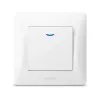 Switch 1 gang with LED backlight white VIDEX BINERA
