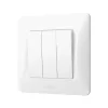 Switch 3 gang white VIDEX BINERA