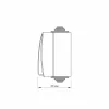 External switch 1 gang IP65 gray VIDEX BINERA