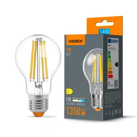 LED Bulb VIDEX Filament A60F 10W E27 4100K