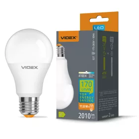 LED bulb VIDEX A60h 11.8W E27 4100K