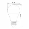 LED bulb VIDEX A60h 8.8W E27 4100K