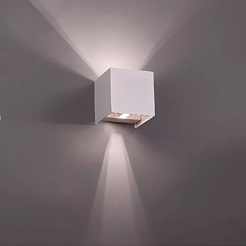 Facade double-sided luminaire VIDEX-6W-ERIC-WHITE