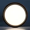 WALL-AND-CEILING-MOUNTED LED LIGHT FITTING VIDEX BHD01 9W 2400-3200-4300K BLACK