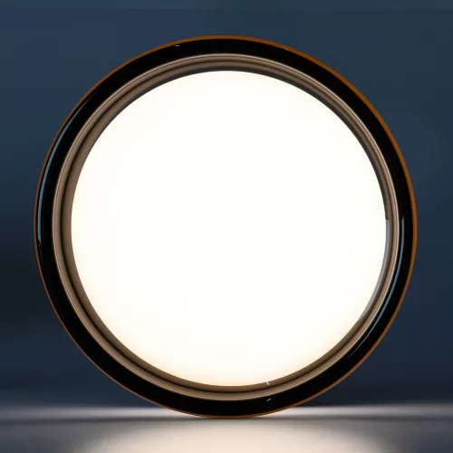 WALL-AND-CEILING-MOUNTED LED LIGHT FITTING VIDEX BHD01 9W 2400-3200-4300K BLACK