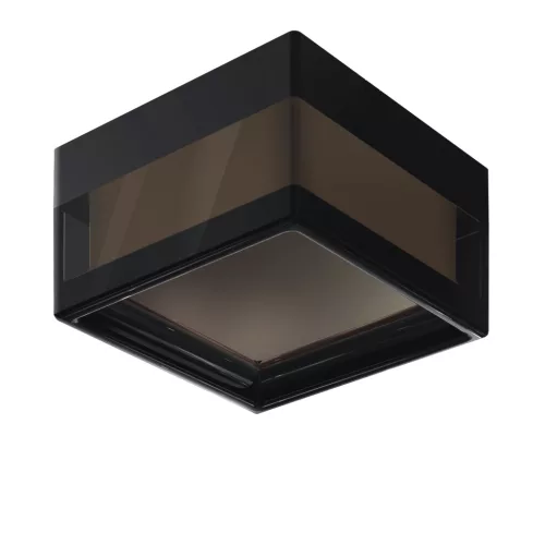 WALL-AND-CEILING-MOUNTED LED LIGHT FITTING VIDEX BHD02 9W 2400-3200-4300K BLACK