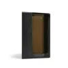 WALL-AND-CEILING-MOUNTED LED LIGHT FITTING VIDEX BHD02 9W 2400-3200-4300K BLACK