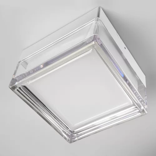 WALL-AND-CEILING-MOUNTED LED LIGHT FITTING VIDEX BHD02 9W 2800-4000-6000K WHITE