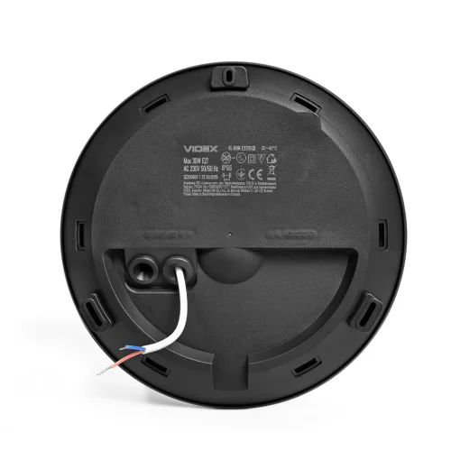 Ceiling-mounted Light Fixture with microwave motion sensor VIDEX VL-BHR-E2726SB