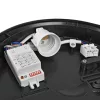 Ceiling-mounted Light Fixture with microwave motion sensor VIDEX VL-BHR-E2726SB