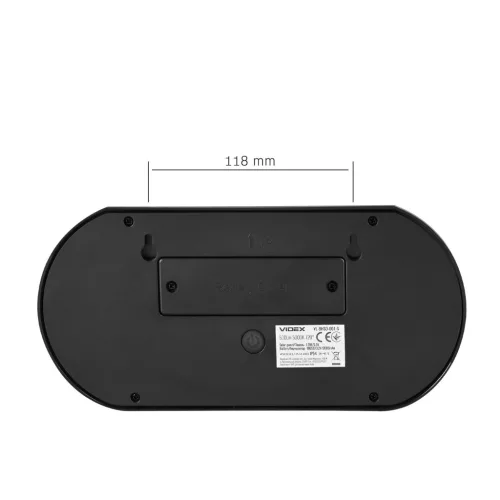LED Solar Wall Light with motion sensor VIDEX VL-BHSO-001-S 500Lm 5000K