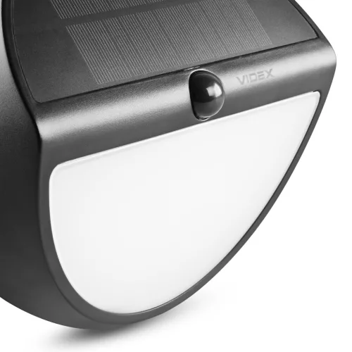 LED Solar Wall Light with motion sensor VIDEX VL-BHSO-002-S 500Lm 5000K