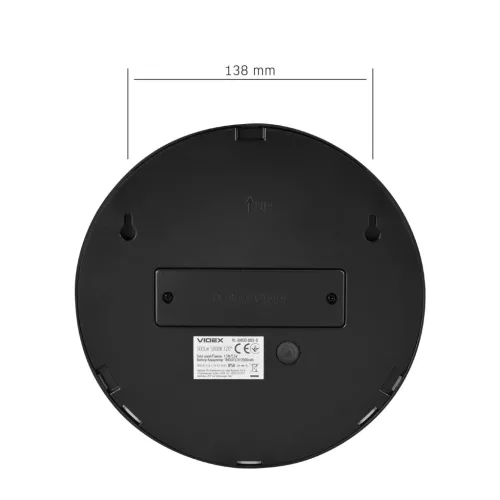 LED Solar Wall Light with motion sensor VIDEX VL-BHSO-002-S 500Lm 5000K
