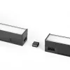 LED Linkable Linear Light VIDEX 24W 0.6Ě 5000K 2400Lm Black