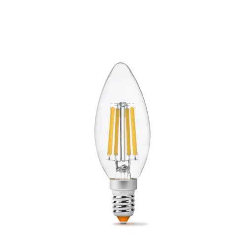 LED Bulb VIDEX Filament C37F 6W E14 4100K