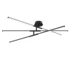 LED Ceiling Light VIDEX CLD013 40W 3000K-4000K-6000K 230V Black