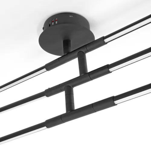 LED Ceiling Light VIDEX CLD013 40W 3000K-4000K-6000K 230V Black
