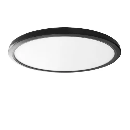 LED Ceiling Light with decorative backlight VIDEX DL5R 22W 3000K-4000K-5000K 230V Black
