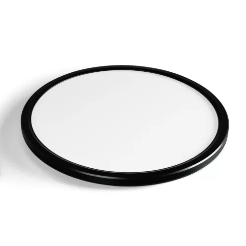 LED Ceiling Light with decorative backlight VIDEX DL5R 22W 3000K-4000K-5000K 230V Black