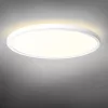 LED Ceiling Light with decorative backlight VIDEX DL5R 22W 3000K-4000K-5000K 230V White