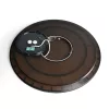 LED Ceiling Light with decorative backlight VIDEX DL5R 44W 3000K-4000K-5000K 230V Black
