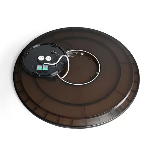 LED Ceiling Light with decorative backlight VIDEX DL5R 44W 3000K-4000K-5000K 230V Black