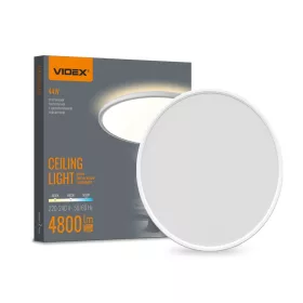   LED Ceiling Light with decorative backlight VIDEX DL5R 44W 3000K-4000K-5000K 230V White