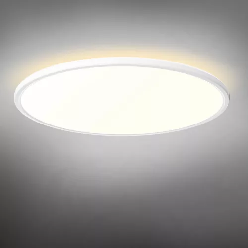 LED Ceiling Light with decorative backlight VIDEX DL5R 44W 3000K-4000K-5000K 230V White