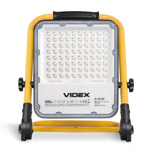 LED RECHARGEABLE FLOODLIGHT VIDEX-FLOOD-LED-EMEKA-50W-NW