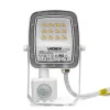 LED Floodlight with motion sensor VIDEX-FLOOD-LED-F5-PIR-10W-CCT