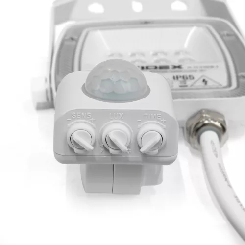 LED Floodlight with motion sensor VIDEX-FLOOD-LED-F5-PIR-10W-CCT